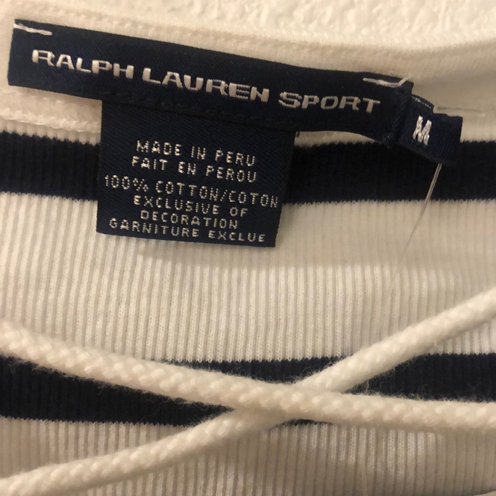 Ralph Lauren Sport StripedT-shirt - Picture 3 of 5